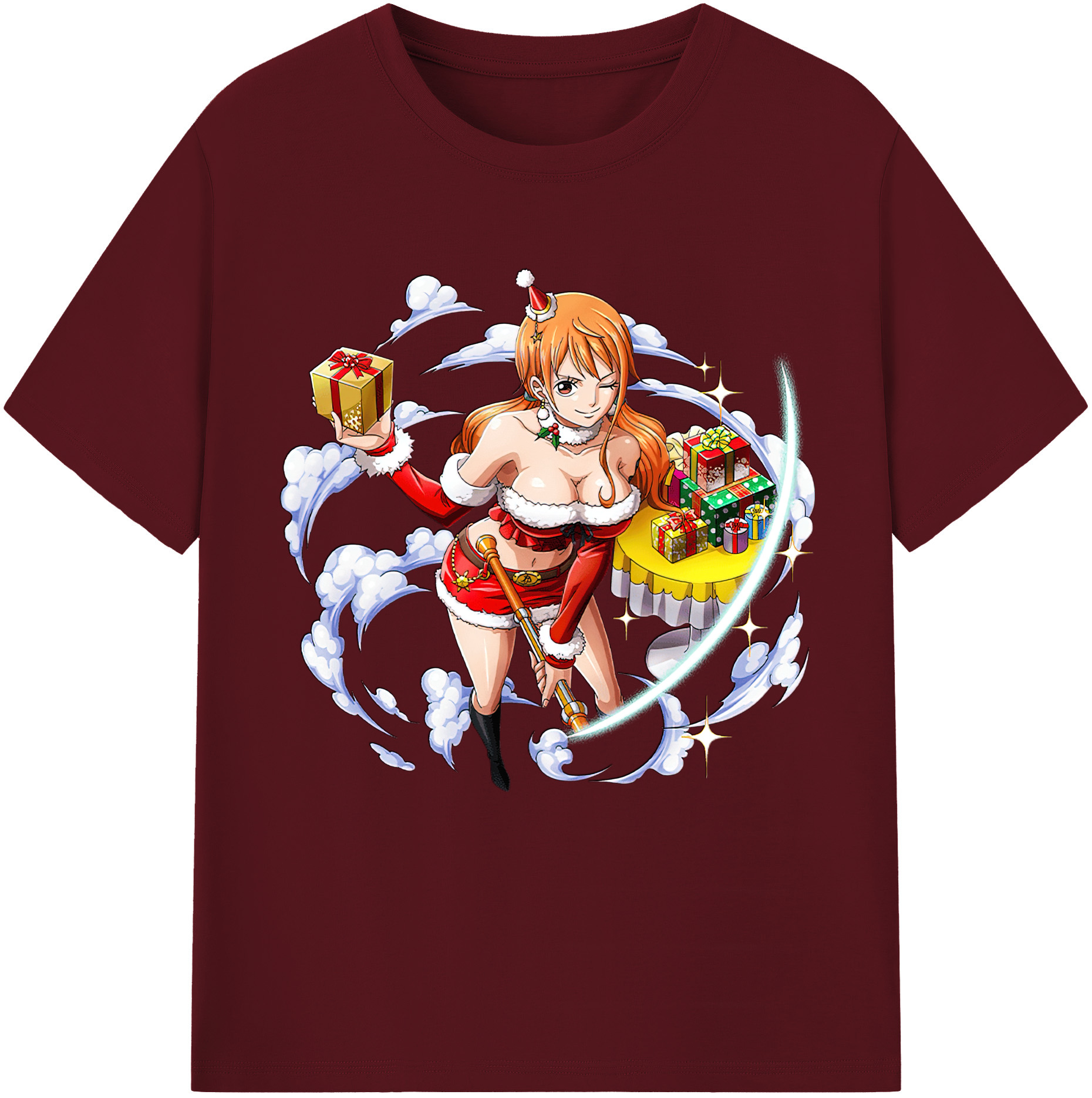 ワンピース ナミ ONE PIECE Nami 綿100％半袖Tシャツ（フロントプリント）